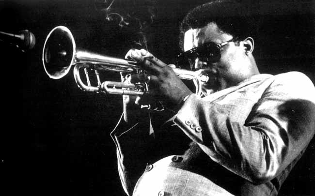 Freddie Hubbard plays jazz trumpet